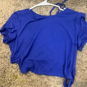 Women's Blue Casual Top